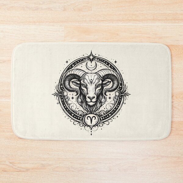 Item preview,  Daily horoscopes, "Aries" Zodiac Art Nouveau  designed and sold by MusesWhispers.
