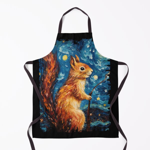 Item preview, Funny Squirrel Starry Night Illustration Mom Dad Kids designed and sold by rafaeltto.