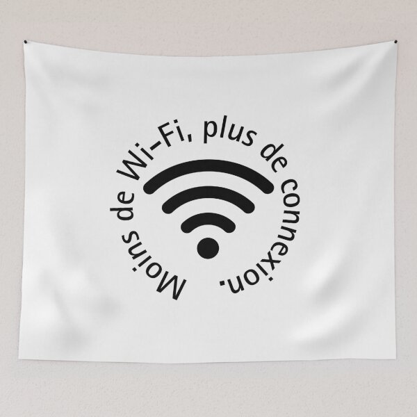 Item preview, Less Wi-Fi, More Connection: Minimalist Nature Design designed and sold by Instants Design.