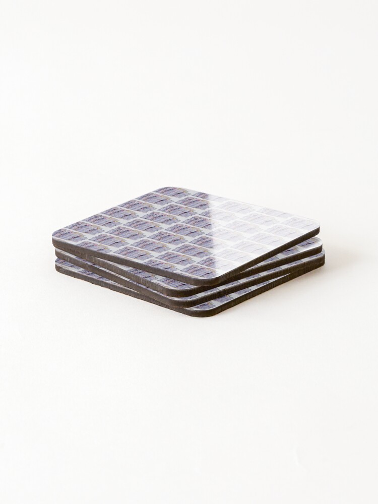 Thumbnail 4 of 5, Coasters (Set of 4), Book Stack designed and sold by Fashimation20.