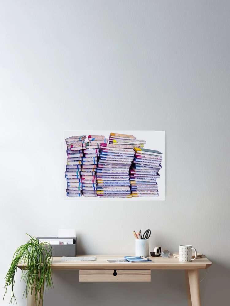 Thumbnail 2 of 3, Poster, Book Stack designed and sold by Fashimation20.
