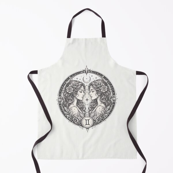 Item preview,  Daily horoscopes, "Gemini" Zodiac Art Nouveau  designed and sold by MusesWhispers.