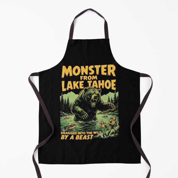 Artikelvorschau, Monster vom Lake Tahoe Bär Retro-Horrorfilm-Thema entworfen und verkauft von Milasneeze.