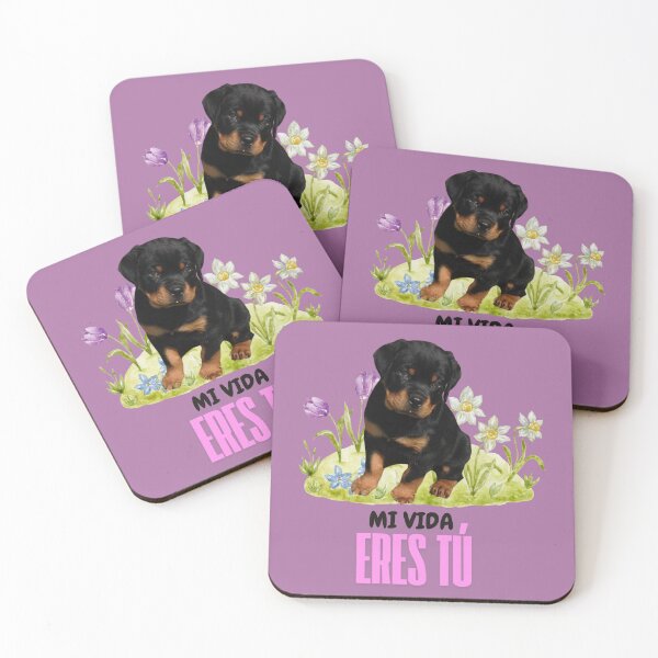 Item preview, Lindo diseño de cachorro con cita romántica en español. designed and sold by A touch of creativity.