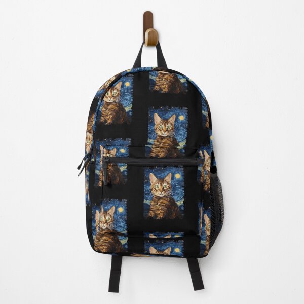 Item preview, Funny Toyger Cat Starry Night Illustration Mom Dad Kids designed and sold by rafaeltto.