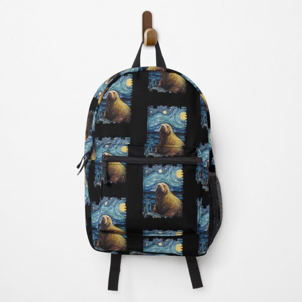 Item preview, Funny Walrus Starry Night Illustration Mom Dad Kids designed and sold by rafaeltto.
