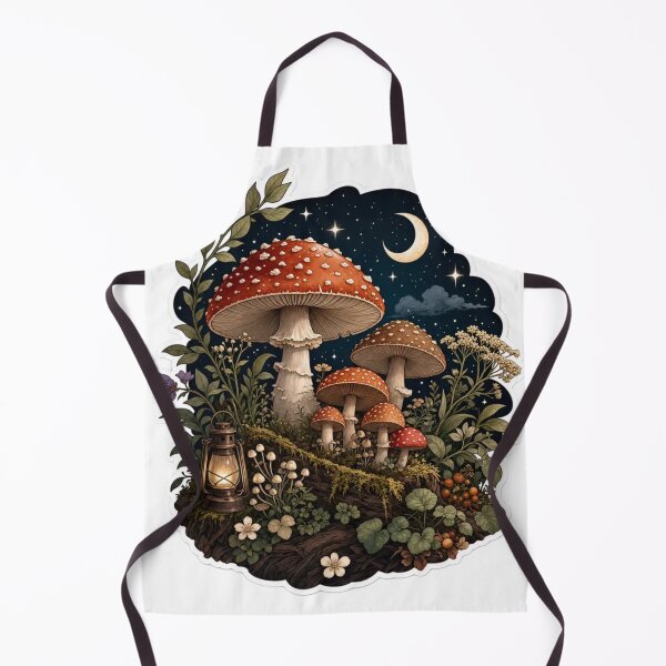 Item preview, Enchanted Forest Mushrooms Under Starlight designed and sold by StickyGuys.