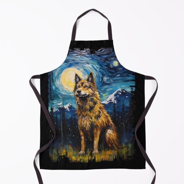 Item preview, Funny Wolf Starry Night Illustration Mom Dad Kids designed and sold by rafaeltto.