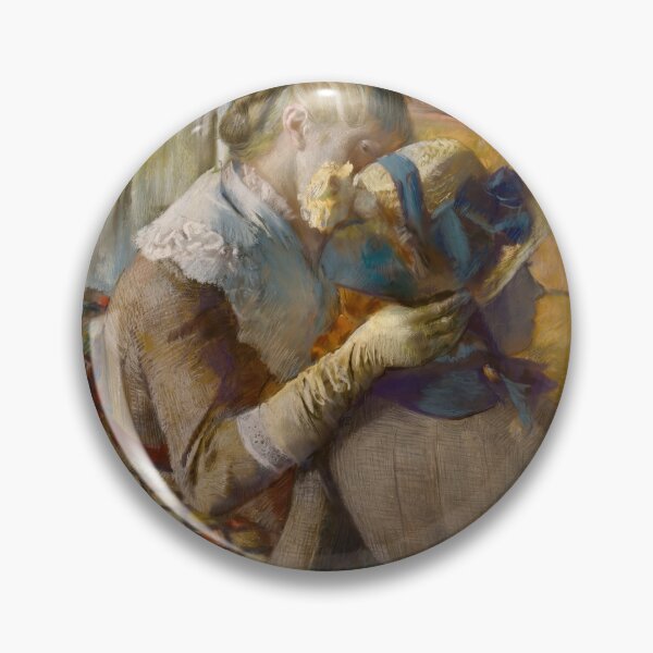 Item preview, Two Women Seated in Parisian Interior designed and sold by artofuniverse.