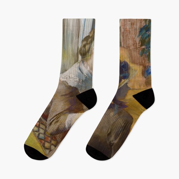 Item preview, Two Women Seated in Parisian Interior designed and sold by artofuniverse.
