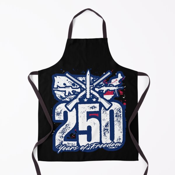 Item preview, 250 Years of Freedom USA Map Crossed Rifles — America 250 Patriotic Military Design designed and sold by GFamilyC.