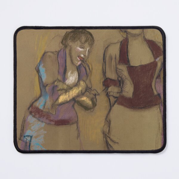 Item preview, Two Women in Pastel Repose designed and sold by artofuniverse.