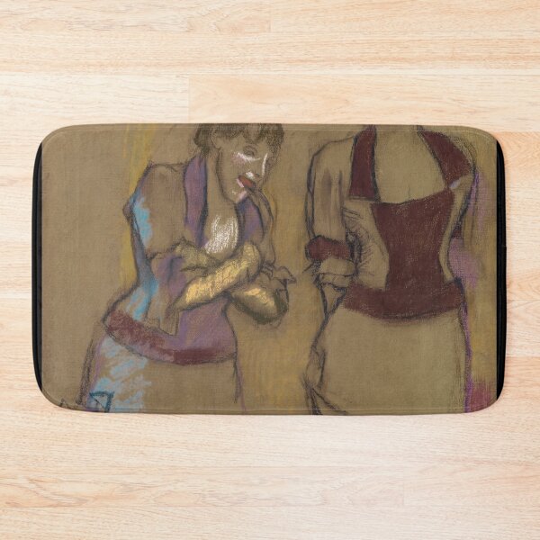 Item preview, Two Women in Pastel Repose designed and sold by artofuniverse.
