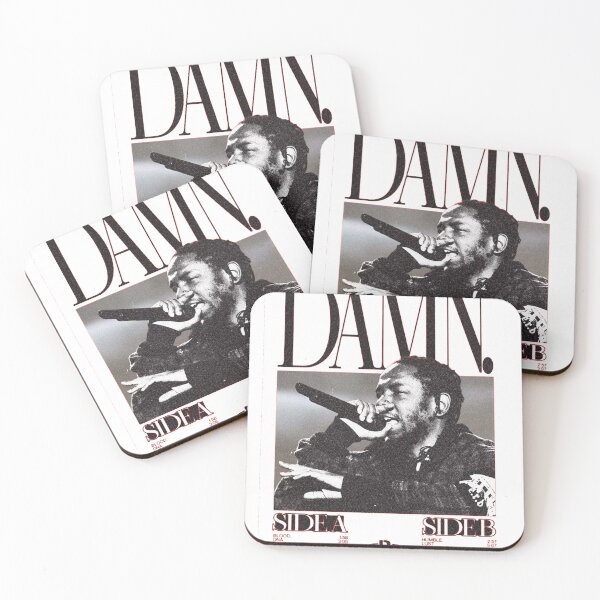 Item preview, Kendrick DAMN Fan Art Poster – Tracklist Vintage Concert Print designed and sold by gringoods.