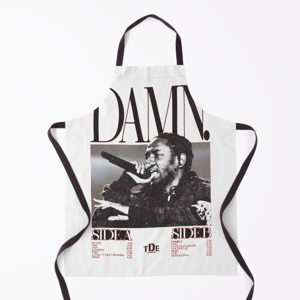 Item preview, Kendrick DAMN Fan Art Poster – Tracklist Vintage Concert Print designed and sold by gringoods.