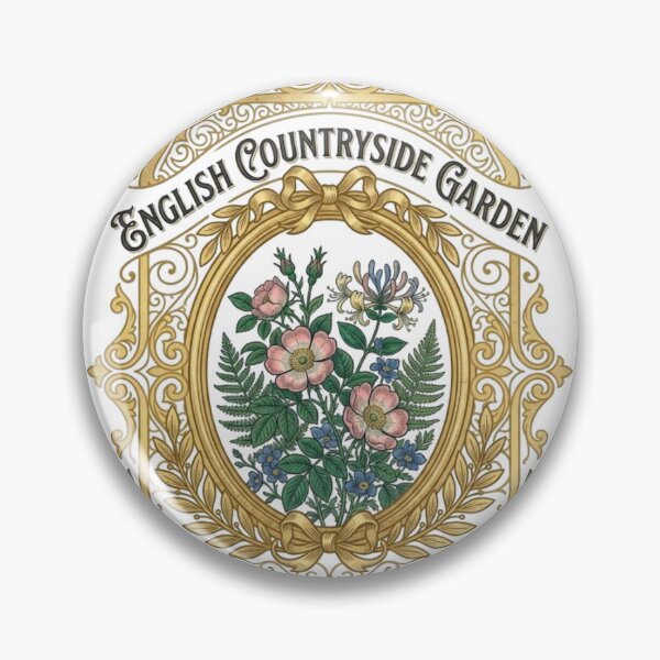Item preview, English Countryside Summer Garden Vintage Victorian Floral Aesthetic designed and sold by MAGICKEY2024.