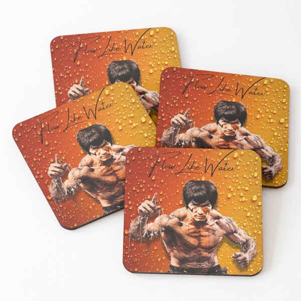 Item preview, Bruce Lee Flow Like Water Design designed and sold by RJ Tees.