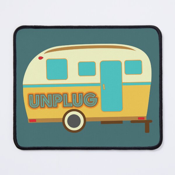 Item preview, Vintage Camper Unplug designed and sold by Mountain Flower.