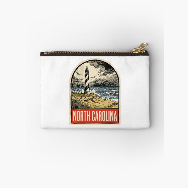 Item preview, Vintage North Carolina Outer Banks Lighthouse Retro Travel designed and sold by Paper Drip.