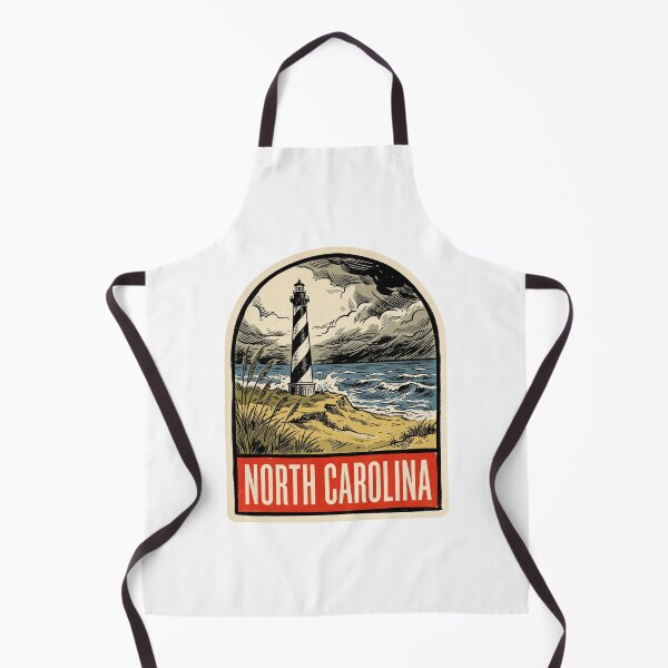 Item preview, Vintage North Carolina Outer Banks Lighthouse Retro Travel designed and sold by Paper Drip.