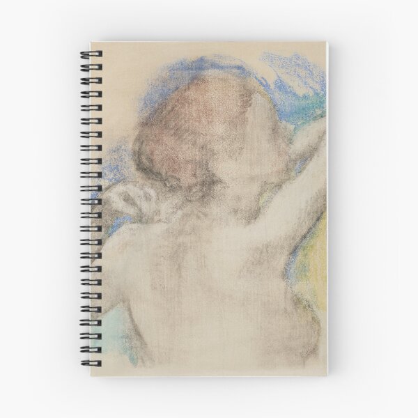 Item preview, Woman Combing Her Hair in Pastel designed and sold by artofuniverse.