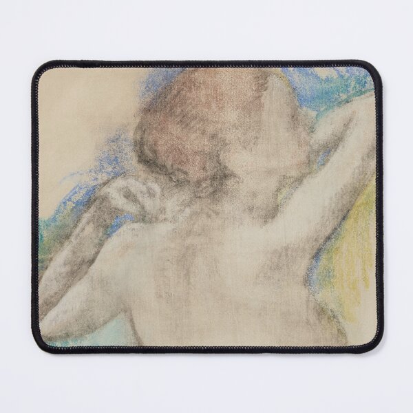 Item preview, Woman Combing Her Hair in Pastel designed and sold by artofuniverse.