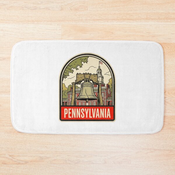 Item preview, Vintage Pennsylvania Liberty Bell Retro Travel Design designed and sold by Paper Drip.