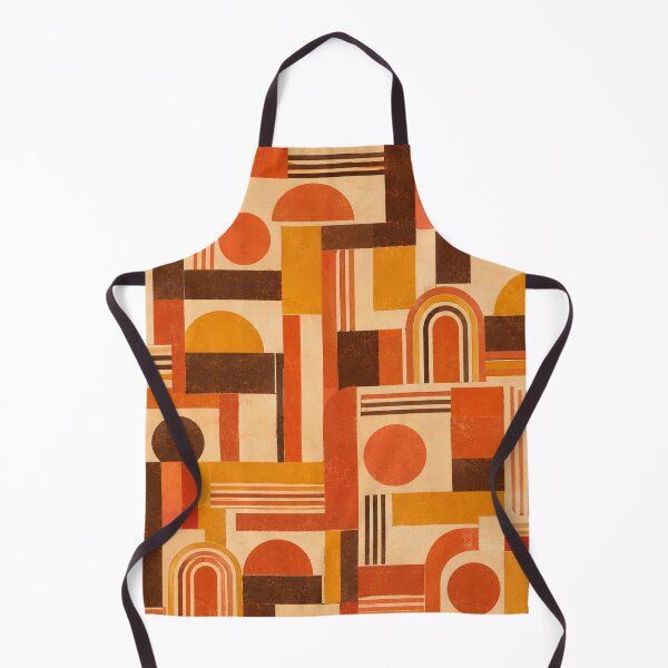 Item preview, Mid-Century Abstract Geometric Retro Sun Pattern designed and sold by JonelleTshirts.