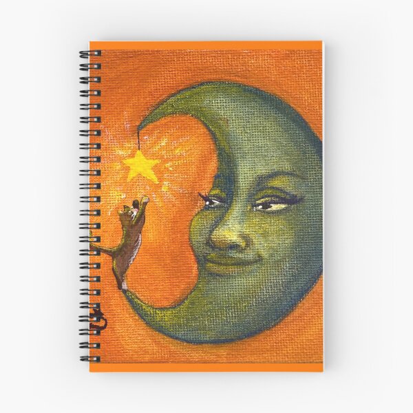 Aperçu de l'œuvre Kitty et la Lune créée et vendue par Morgan Sanders.