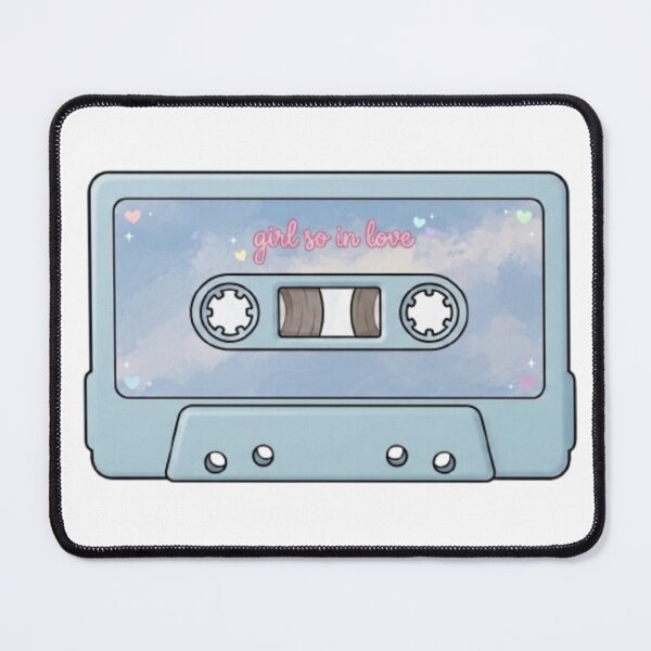 Item preview, you seem pretty sad for a girl so in love retro light blue cassette tape designed and sold by Aesthetic Crew.