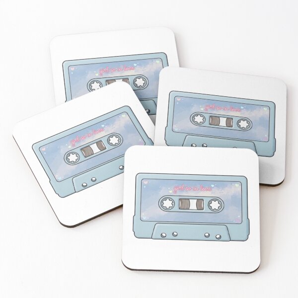 Item preview, you seem pretty sad for a girl so in love retro light blue cassette tape designed and sold by Aesthetic Crew.