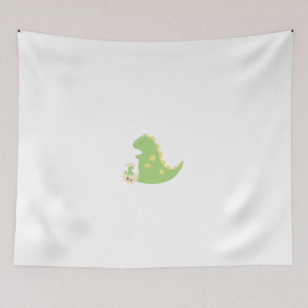 Item preview, Cute Dinosaur Mom and Baby Hatchling Illustration designed and sold by DailyDoodlesBySumbul.