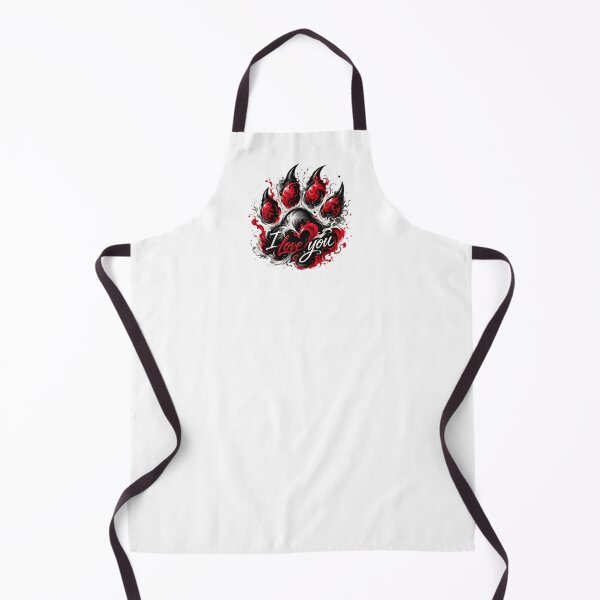 Item preview, Flame-Kissed Paw of Love designed and sold by BlissBlvdShop.