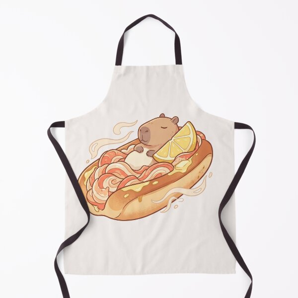 Item preview, Kawaii Capybara Seafood Roll Food Trend designed and sold by MythicCotton.