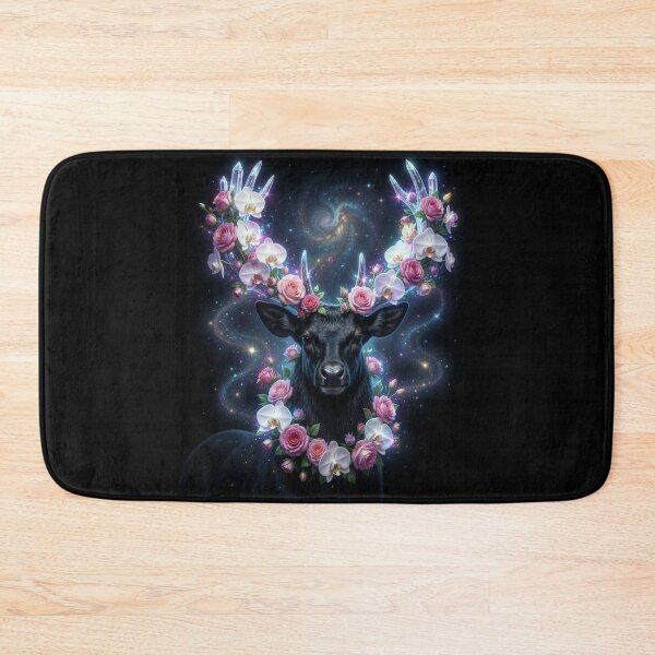 Item preview, Mystic Deer | Floral Frame designed and sold by JanjjaSoulInk.