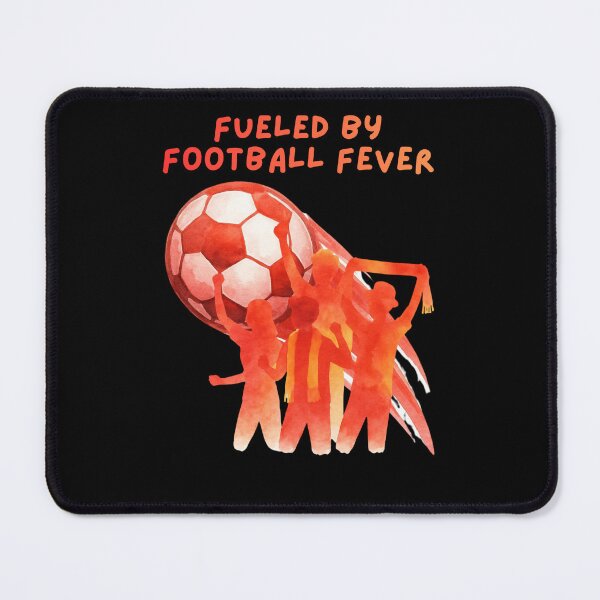 Item preview, Fueled by Football Soccer Fever designed and sold by ZenReiArt.
