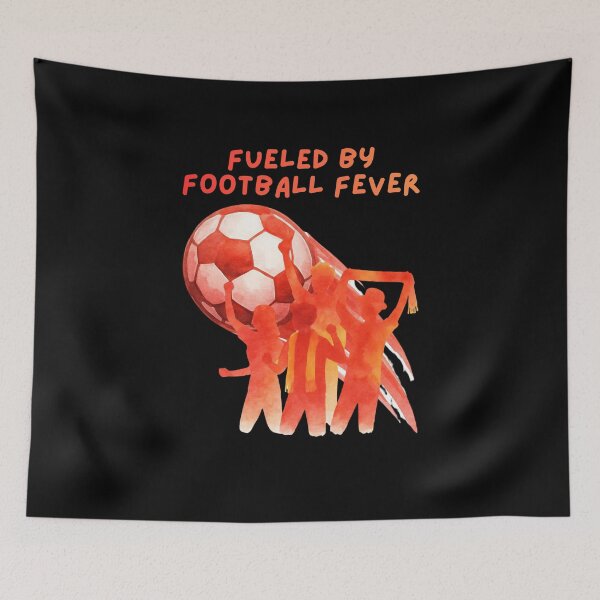 Item preview, Fueled by Football Soccer Fever designed and sold by ZenReiArt.