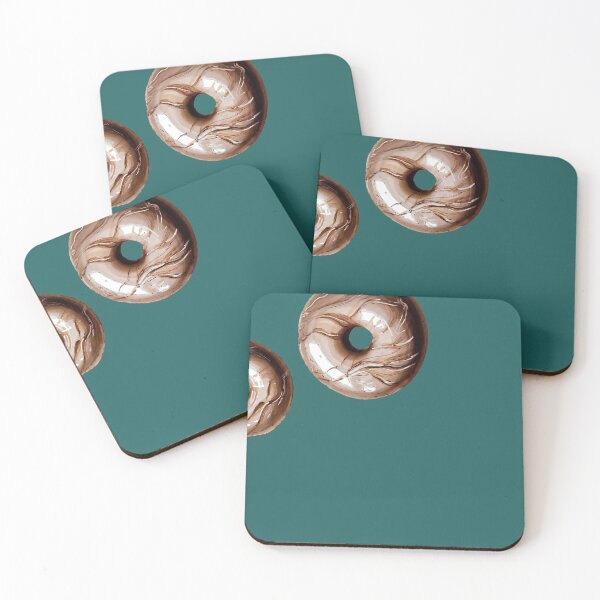 Item preview, Marble Chocolate Glaze Donuts Marker Art designed and sold by AnilaPike Studio.