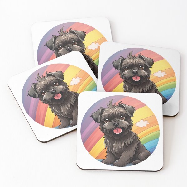 Item preview, Funny Affenpinscher Colorful Rainbow Cute Mom Dad Kids designed and sold by rafaeltto.