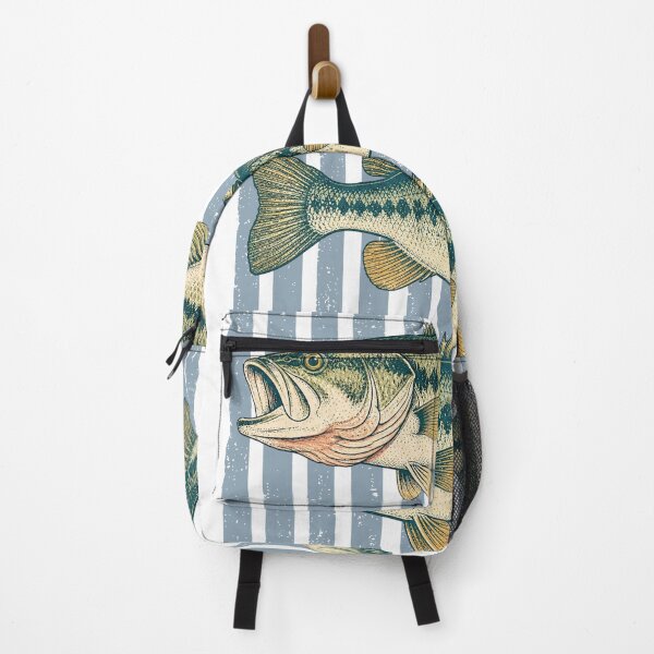 Item preview, Vintage Bass Trio Fish Illustration designed and sold by TeeVerse27.