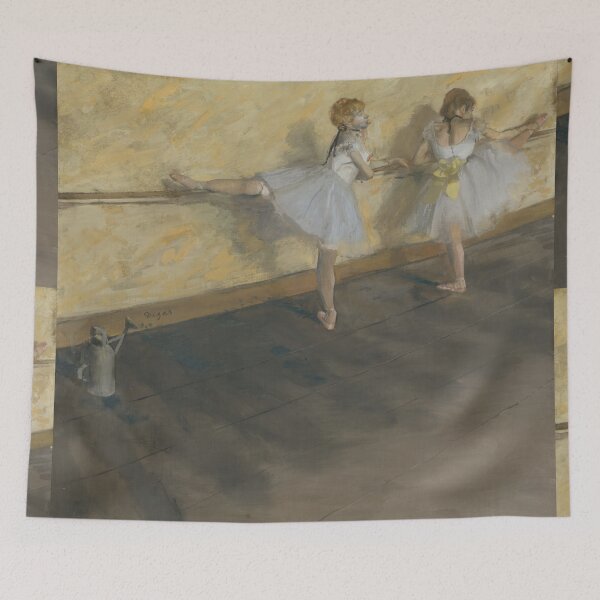 Item preview, Two Ballet Dancers at the Barre designed and sold by artofuniverse.