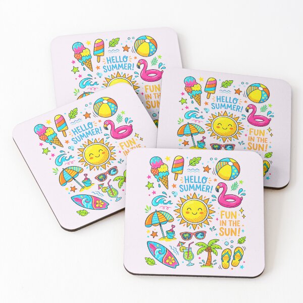 Item preview, Hello Summer Fun Design 2 designed and sold by DigitalandPhoto.
