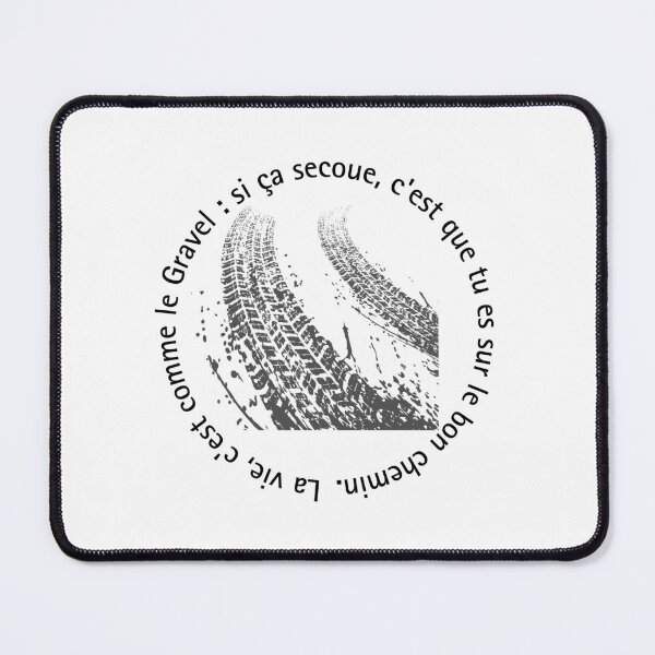 Item preview, Gravel Bike Quote Humor - If it's bumpy, you're on the right track designed and sold by Instants Design.