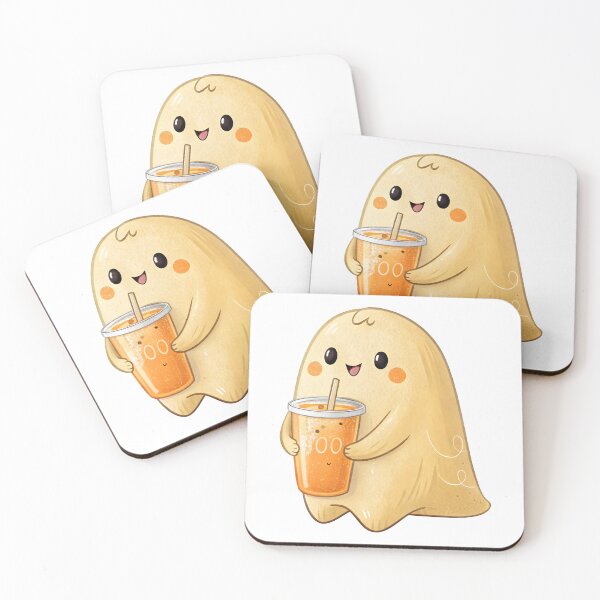 Item preview, Ghost with a Sweet Drink designed and sold by trendspatterns.