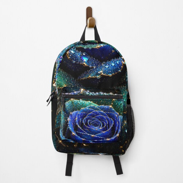 Item preview, Kintsugi - Rose of Emerald, Sapphire and Dewdrops designed and sold by LegademaArt.