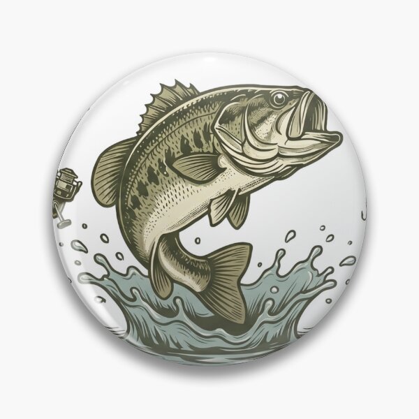 Item preview, Reel Cool Dad Vintage Bass Fishing Design designed and sold by TeeVerse27.
