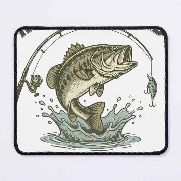 Item preview, Reel Cool Dad Vintage Bass Fishing Design designed and sold by TeeVerse27.