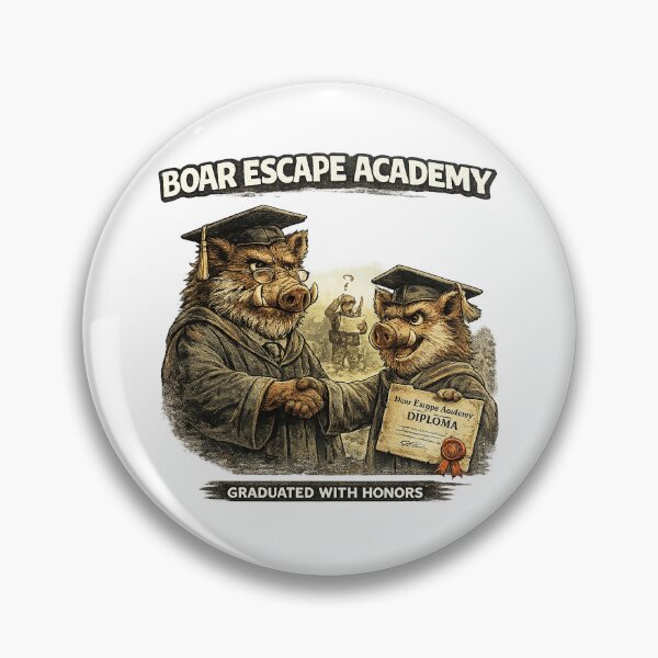 Item preview, Boar Escape Academy designed and sold by C6S5M.
