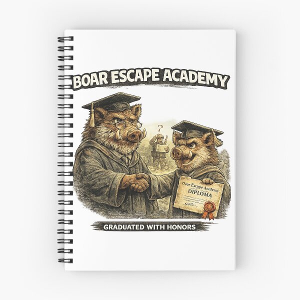 Item preview, Boar Escape Academy designed and sold by C6S5M.