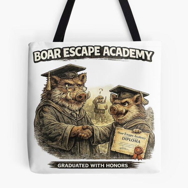 Item preview, Boar Escape Academy designed and sold by C6S5M.